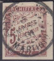 #198 COLONIES GENERALES TAXE N° 17 Oblitéré Fort-de-France (Martinique) - Strafportzegels