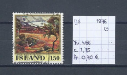 (TJ) IJsland 1976 - YT 466 (gest./obl./used) - Usati