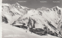 D9773) Bergbahn Restaurant GLOCKNERBLICK - KALS - Osttirol - Tolle S/W FOTO AK Mit Skifahrern U. Grossglockner Etc. - Kals