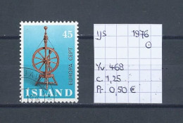 (TJ) IJsland 1976 - YT 468 (gest./obl./used) - Usados