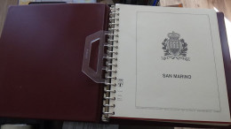 AZ65 Collection San Marin En Reliure LINDNER  En Timbres Et Blocs ** De 1945 à 1960. .  A Saisir !!! - Collezioni (in Album)