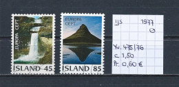 (TJ) IJsland 1977 - YT 475/76 (gest./obl./used) - Usati