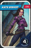 Carte E. Leclerc 2023 Marvel Défie Tes Héros Kate Bishop 081 - Otros & Sin Clasificación