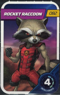 Carte E. Leclerc 2023 Marvel Défie Tes Héros Rocket Raccoon 082 - Otros & Sin Clasificación