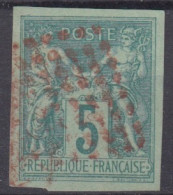 #198 COLONIES GENERALES N° 31 Oblitéré Losange De Points Rouges (Réunion) - Sage