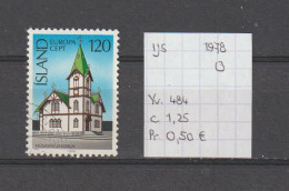 (TJ) IJsland 1978 - YT 484 (gest./obl./used) - Usados