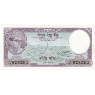 Népal, 5 Rupees, KM:13, NEUF - Nepal