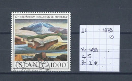 (TJ) IJsland 1978 - YT 488 (gest./obl./used) - Gebruikt