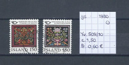(TJ) IJsland 1980 - YT 509/10 (gest./obl./used) - Used Stamps