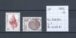 (TJ) IJsland 1982 - YT 529/30 (gest./obl./used) - Used Stamps