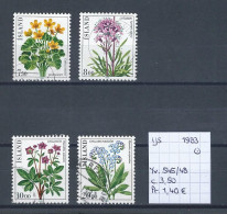 (TJ) IJsland 1983 - YT 545/48 (gest./obl./used) - Used Stamps