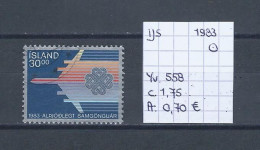 (TJ) IJsland 1983 - YT 558 (gest./obl./used) - Used Stamps
