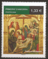 Andorre Français 2008 N° 653 ** Art Religieux, Tableau, Prédelle De Prats, Christ, Croix, Sang, Crucifixion Mort Retable - Unused Stamps