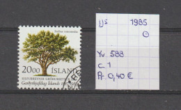 (TJ) IJsland 1985 - YT 588 (gest./obl./used) - Gebruikt