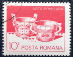 Romana - Roemenië - C14/56 - 1982 - (°)used - Michel 3927 - Regionale Ambachtswerk - Oblitérés