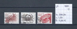 (TJ) IJsland 1985 - YT 589/91 (gest./obl./used) - Gebraucht