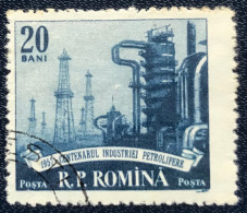 R.P. Romina - Roemenië - C14/56 - 1957 - (°)used - Michel 1672 - Olie-industrie - Usati