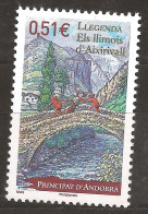 Andorre Français 2009 N° 669 ** Légende, Diables De Aixirivall, Pont, Contes, Ligoté, Enlèvement, Sant Julià De Lòria - Ungebraucht