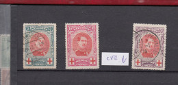 Belgie - Belgique : Ocb Nr: 132 - 134 Used (zie  Scan) - 1914-1915 Red Cross