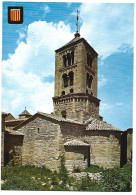 IGLESIA Y CAMPANARIO ROMANICO , SIGLO XI.- SANTA.EUGENIA DE BERGA.-  BERGA.-  ( CATALUNYA ) - Kirchen U. Kathedralen