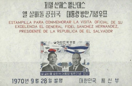 COREA DEL SUR 1970 MLH * Mi:KR BL310, Sn:KR 728a YT 188 70 EUROS - Corea Del Sur