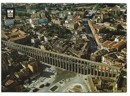 VISTA AEREA / AIR VIEW.- EL ACUEDUCTO, SEGOVIA.- (ESPAÑA ). - Segovia