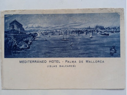 1058 Mediterráneo Hotel. Palma De Mallorca. - Mallorca