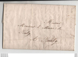 Lettre Adressée Au Maire De Pouilly En Auxois , Par L'assistante De La Mère Supérieure Générale, Sr M.J.Javouley,1836 - Sin Clasificación
