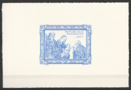Rwanda - Noël 1975 - Epreuve Du N°712 "Adoration Des Mages" Par P.P.Rubens - Other & Unclassified