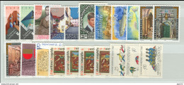 Liechtenstein 1987 Annata Completa / Complete Year Set **/MNH VF - Années Complètes