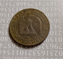 10 CENTIMES NAPOLEON III 1855 MA Chien (B13 16)F - 10 Centimes