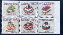 Sverige - Sweden - Zweden - VEL1/36 - 1998 - MH - Michel 2064#2069 - Gebak - Blocchi & Foglietti