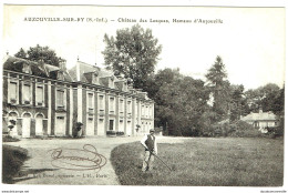CPA - 76 - AUZOUVILLE SUR RY - Château Des Lesques - Jardinier - Architecture - Neufchâtel En Bray