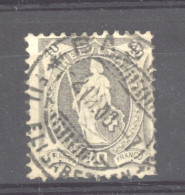 0ch  1837  -  Suisse  :  Yv  109  (o)   Fils De Soie - Oblitérés