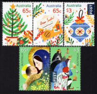Australia - 2023 - Christmas - Mint Stamp Set - Unused Stamps