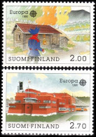 FINLAND 1990 EUROPA: Postal Offices, Architecture. Complete Set, MNH - 1990