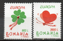 Roumanie YT 4432-4433 Neuf Sans Charnière XX MNH Europa 1998 - Nuevos