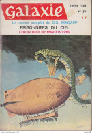 C1  GALAXIE # 51 1968 C. C. MACAPP Fred POHL Robert YOUNG Pederson DESIMON Port Inclus France - Opta