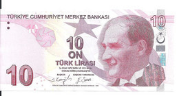 TURQUIE 10 LIRA 2009(2021) UNC P 223 E - Turquie