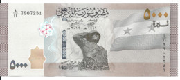 SYRIE 5000 POUNDS 2021 UNC P 118 B - Syria