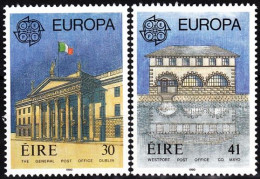 IRELAND 1990 EUROPA: Post Offices, Architecture. Complete Set, MNH - 1990