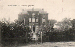 Hemptinne  Ecole Des Garçons Voyagé En 1914 - Fernelmont