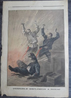 1899 Revue " LE PETIT JOURNAL " TERRIBLE EXPLOSION À DOUAI ( 59500 ) - 1850 - 1899