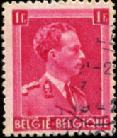 COB  528 -V 31 (o) Nombreuses Taches Blanches Au-dessus Du G De BELGIE - 1931-1960