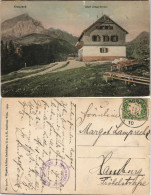 Ansichtskarte Garmisch-Partenkirchen Adolf-Zoeppritz-Haus - Kreuzeckhaus 1910 - Garmisch-Partenkirchen