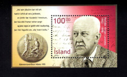 1917465300 2002 SCOTT 960A (XX) POSTFRIS MINT NEVER HINGED  -  HALLDÓR LAXNESS -NOBEL PRIZE LITERATLURE 1955 - Unused Stamps