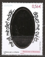 Andorre Français 2010 N° 694 ** Europa, Emission Conjointe, Livre Pour Enfant, Miroir Magique Conte De Fée Blanche-Neige - Ungebraucht