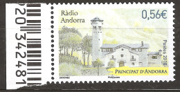 Andorre Français 2010 N° 695 ** Ràdio Andorra, Radio, Ondes, Emission, Architecture, Jacques Trémoulet, WW2, Pic, Encamp - Unused Stamps