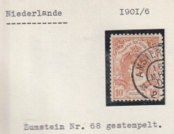 Niederlande - Nr.68 Gestempelt-1901 - Gebruikt