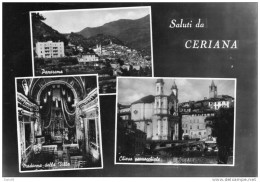 1951 CARTOLINA  CERIANA  IMPERIA - Altri & Non Classificati